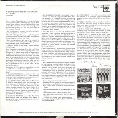 The Clancy Brothers & Tommy Makem - In Concert