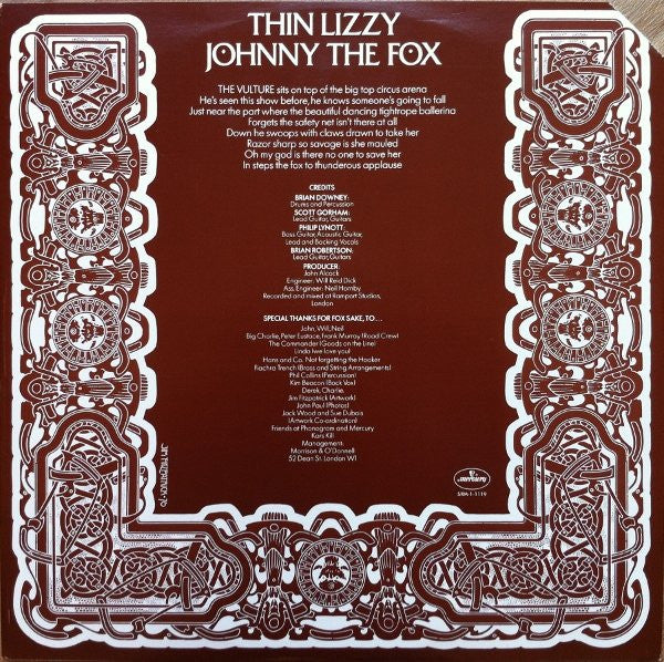 Johnny The Fox - secondary