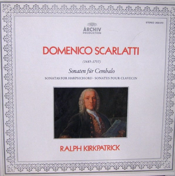 Domenico Scarlatti, Ralph Kirkpatrick - Sonaten Für Cembalo