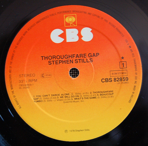 Thoroughfare Gap - secondary