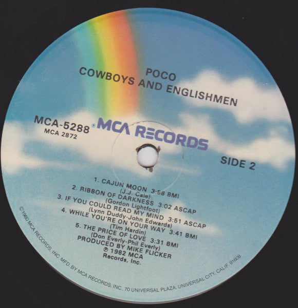 Cowboys & Englishmen - secondary