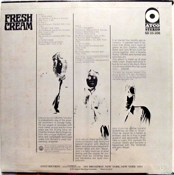Fresh Cream - secondary