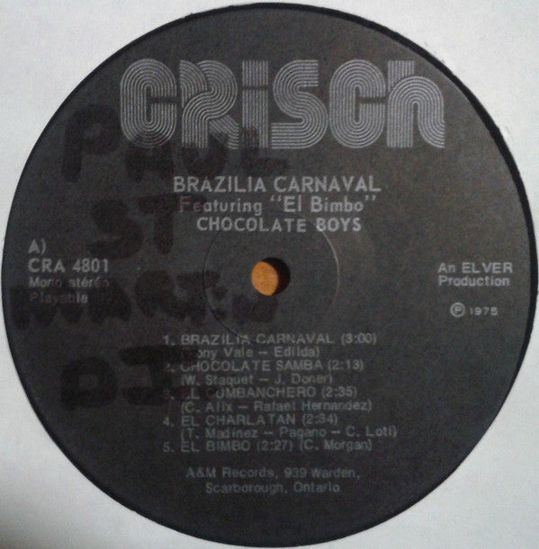 Chocolate Boys - Brazilia Carnaval Featuring El Bimbo