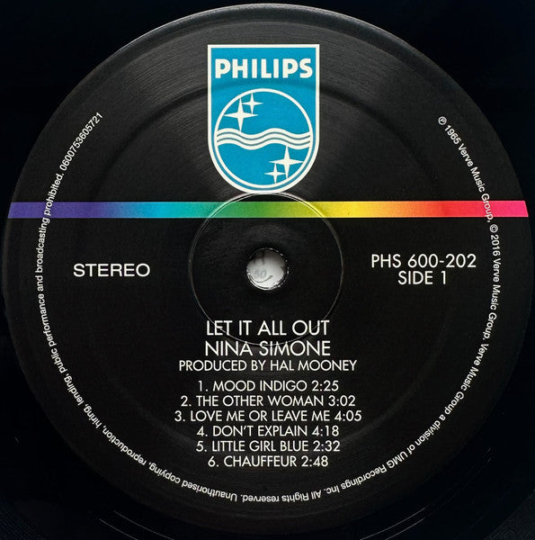 Let It All Out - secondary