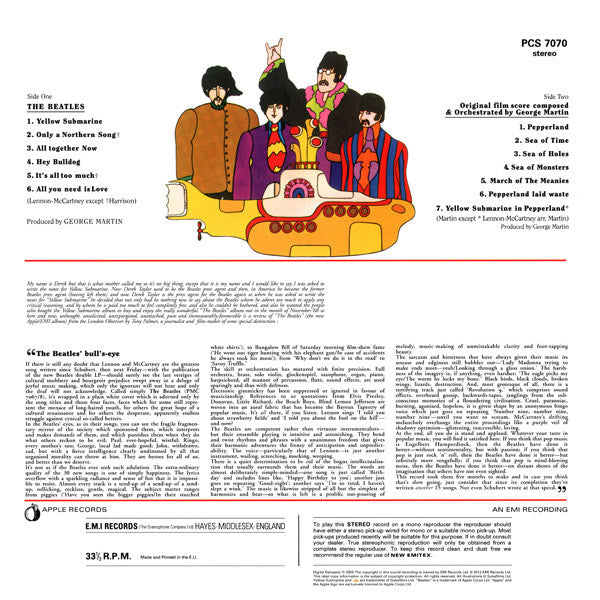Yellow Submarine - secondary