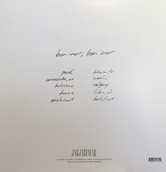 Bon Iver, Bon Iver - secondary
