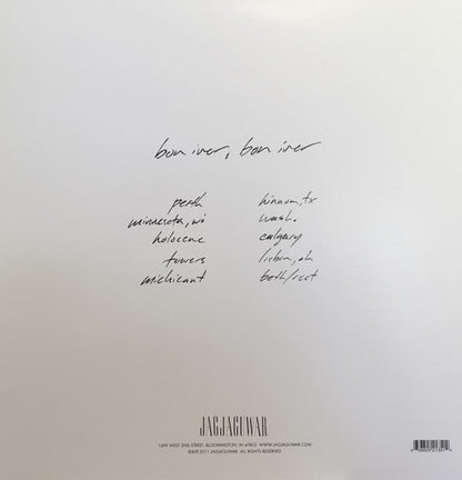 Bon Iver, Bon Iver - secondary