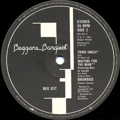 Ziggy Stardust / Third Uncle - secondary
