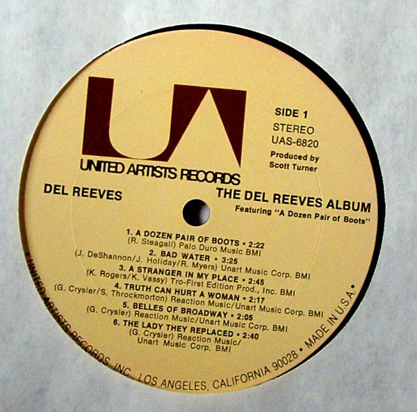 Del Reeves - The Del Reeves Album