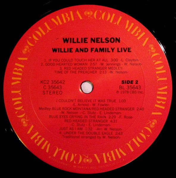 Willie And Family Live - secondary