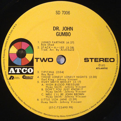 Dr. John's Gumbo - secondary