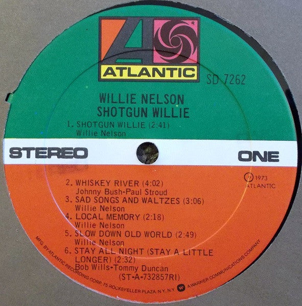 Shotgun Willie - secondary