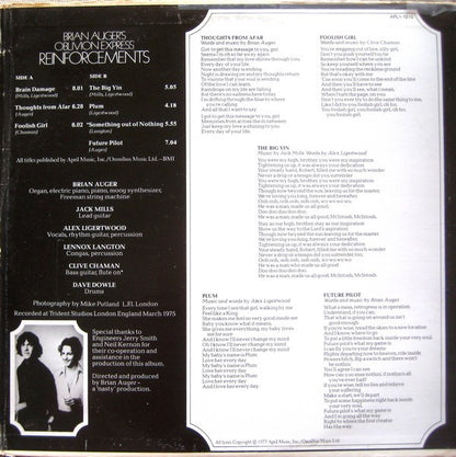 Brian Auger's Oblivion Express - Reinforcements
