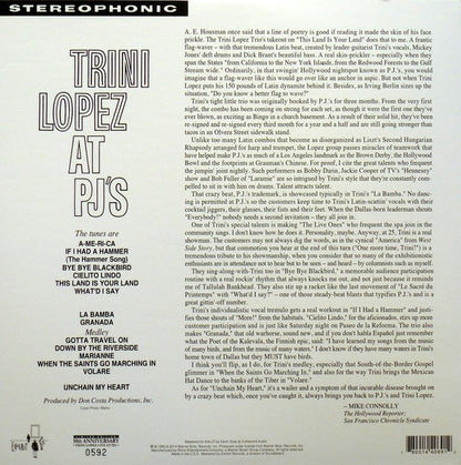 Trini Lopez At PJ's - secondary