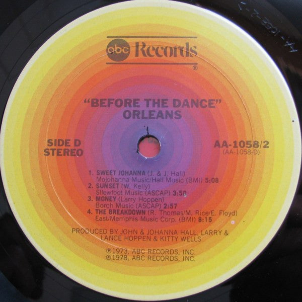 Orleans - Before The Dance