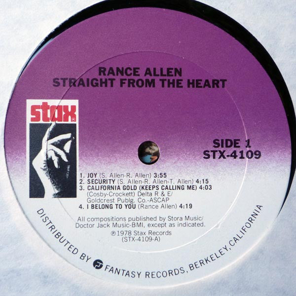 Straight From The Heart - secondary