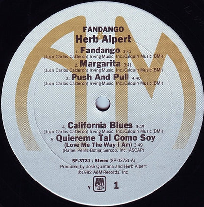 Herb Alpert - Fandango