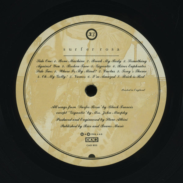 Surfer Rosa - secondary