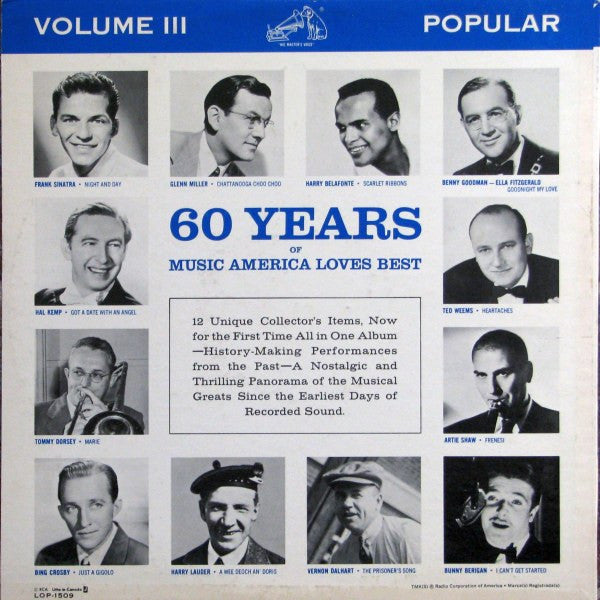 Various - 60 Years Of Music America Loves Best - Volume III - Popular