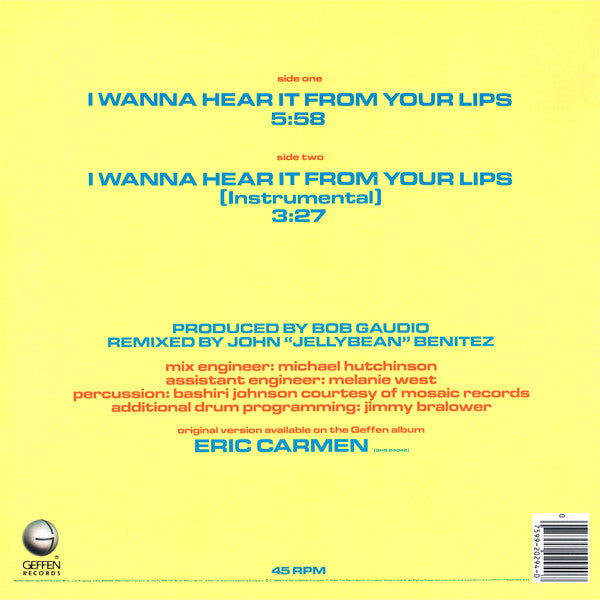I Wanna Hear It From Your Lips - secondary