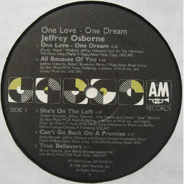 One Love - One Dream - secondary