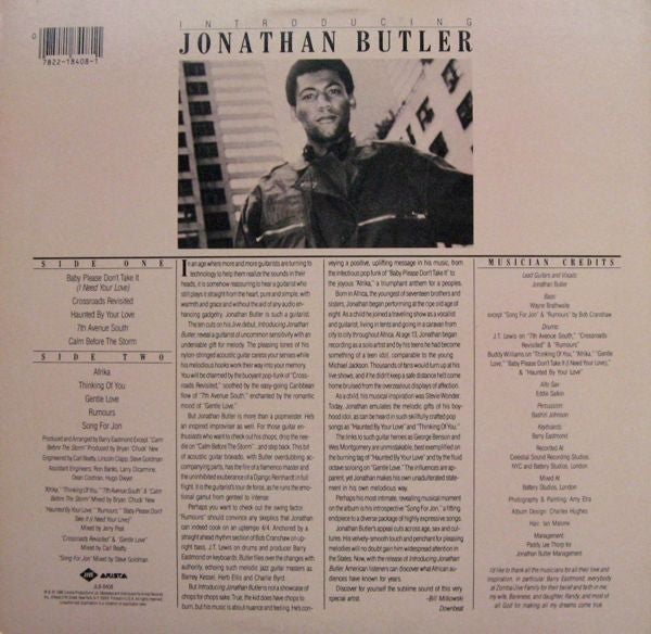 Introducing Jonathan Butler - secondary