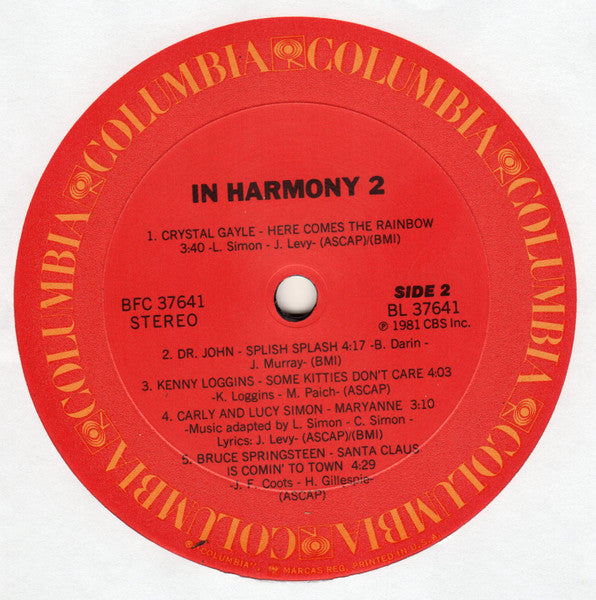 In Harmony 2 - secondary