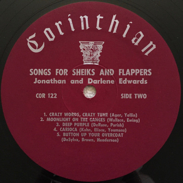 Jonathan And Darlene Edwards - Songs For Sheiks & Flappers