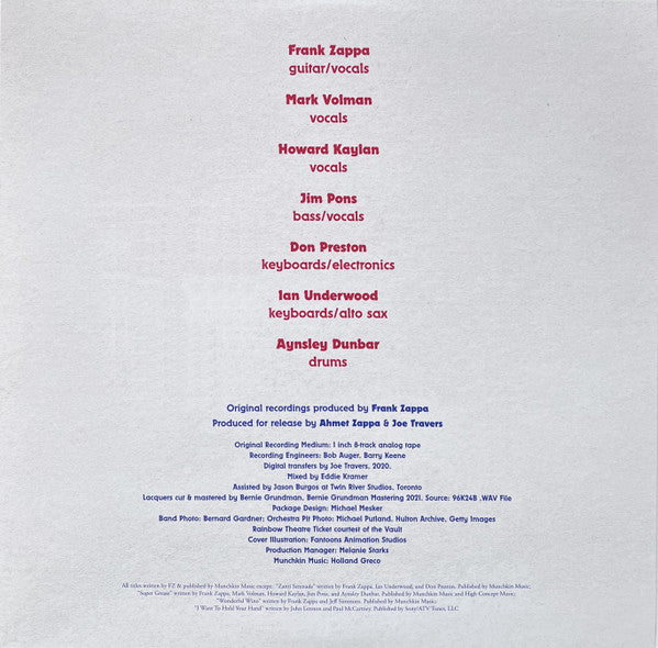 Rainbow Theatre London, England December 10, 1971 - secondary