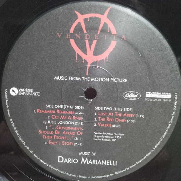 V For Vendetta - secondary