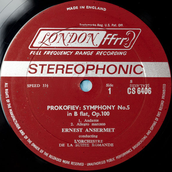 Symphony No 5 In B Flat - secondary