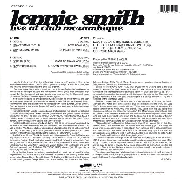 Live At Club Mozambique - secondary