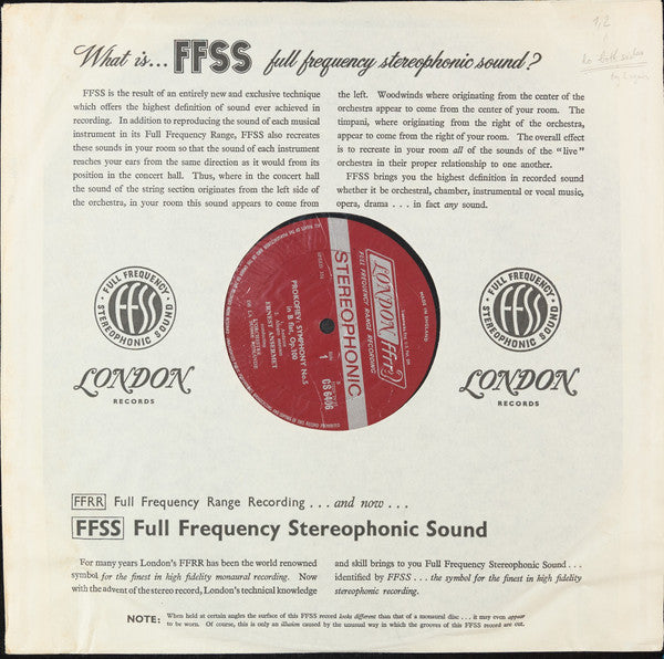 Symphony No 5 In B Flat - secondary