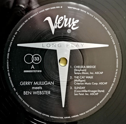 Gerry Mulligan Meets Ben Webster - secondary