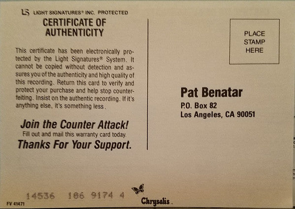 Pat Benatar - Tropico