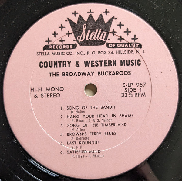 The Broadway Buckaroos - Country And Western