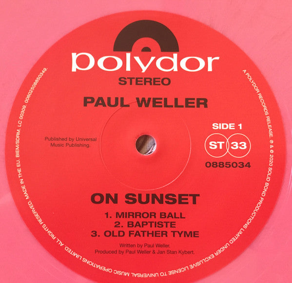 On Sunset - secondary