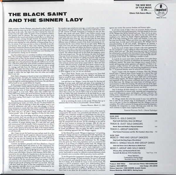 The Black Saint And The Sinner Lady - secondary