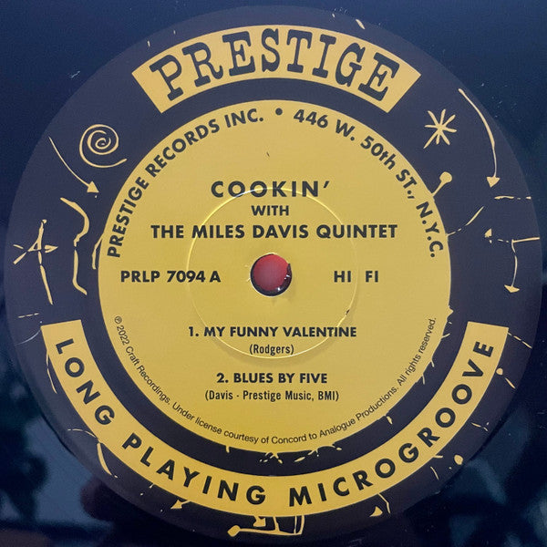 Cookin' With The Miles Davis Quintet - secondary