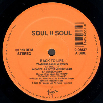 Back To Life (Club Mix) - secondary