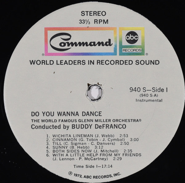 The Glenn Miller Orchestra, Buddy DeFranco - Do You Wanna Dance
