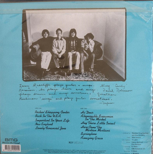 Jonathan Richman & The Modern Lovers - secondary