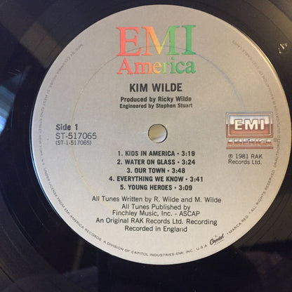Kim Wilde - secondary