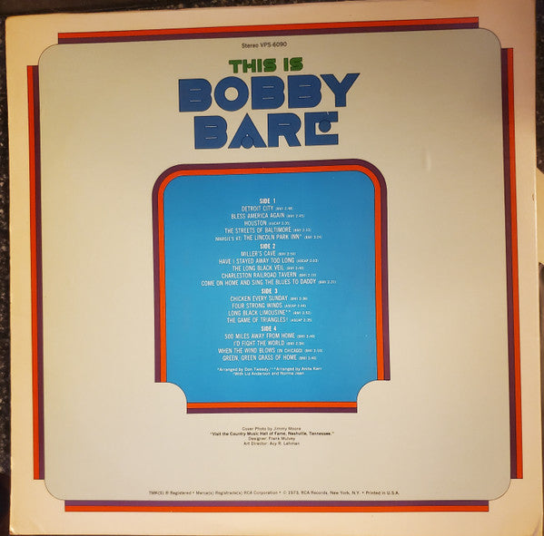 This Is Bobby  Bare - secondary