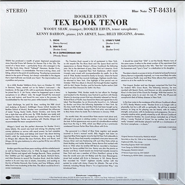 Tex Book Tenor - secondary