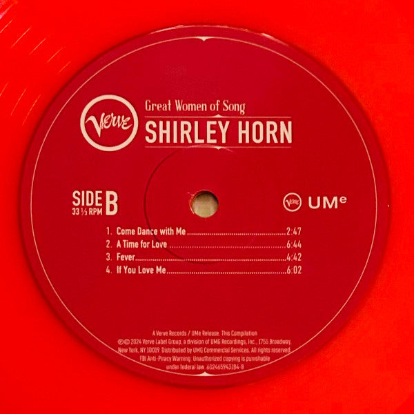 Great Women Of Song: Shirley Horn - secondary