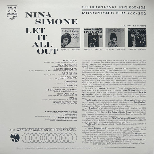 Let It All Out - secondary