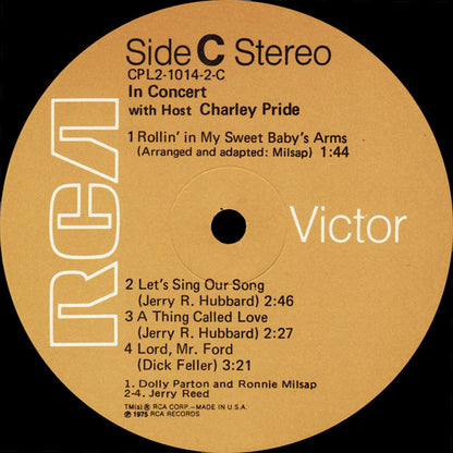 Various - In Concert With Host Charley Pride