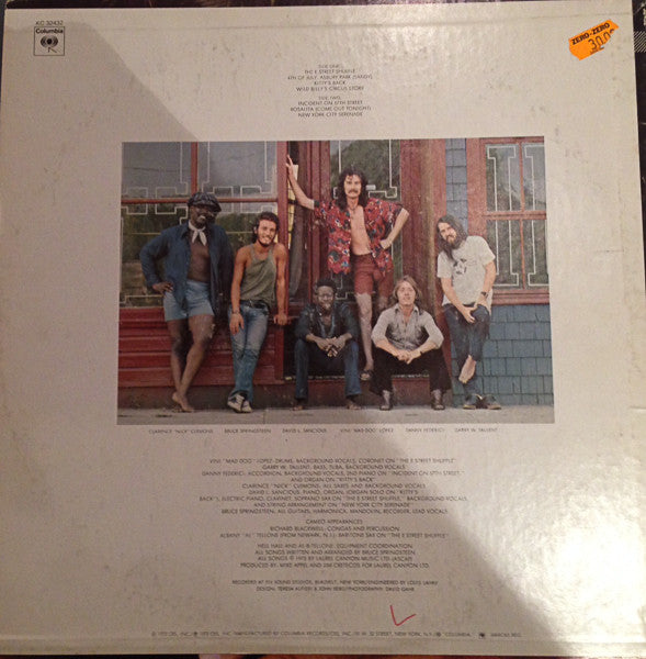 The Wild, The Innocent &  The E Street Shuffle - secondary