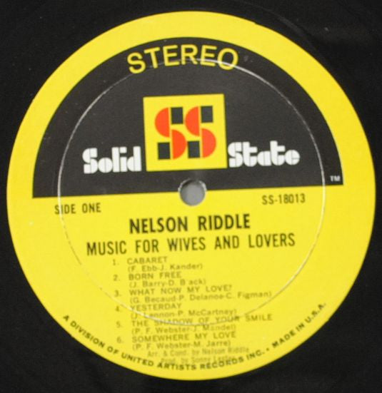 Music For Wives & Lovers - secondary